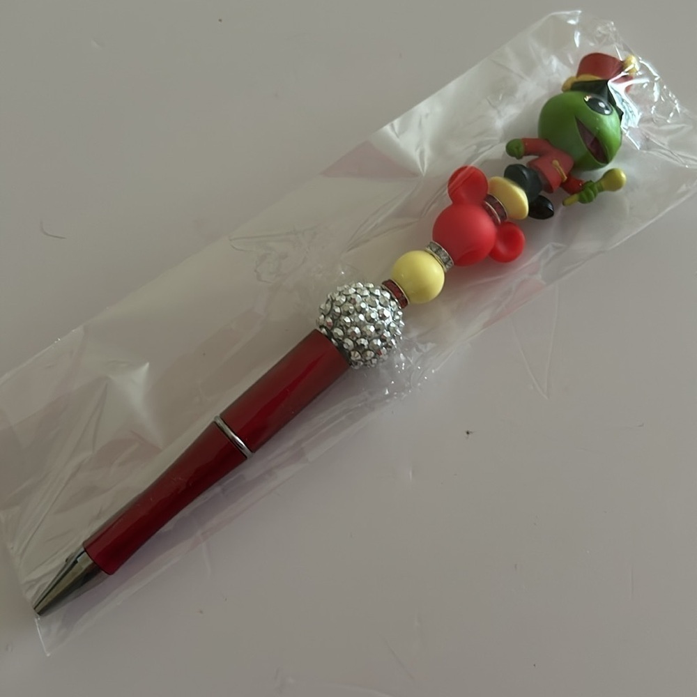 Kermit the Frog Disney Ball Point Pen / ADORABLE / BRAND NEW